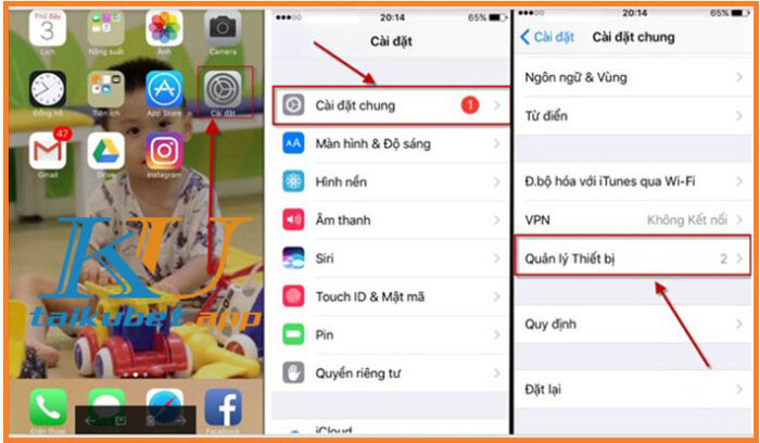 Hướng dẫn tải KUBET cho IOS ( IPHONE)