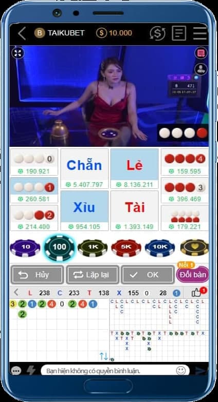 Xóc đĩa mọi lúc mọi nơi với App KUBET